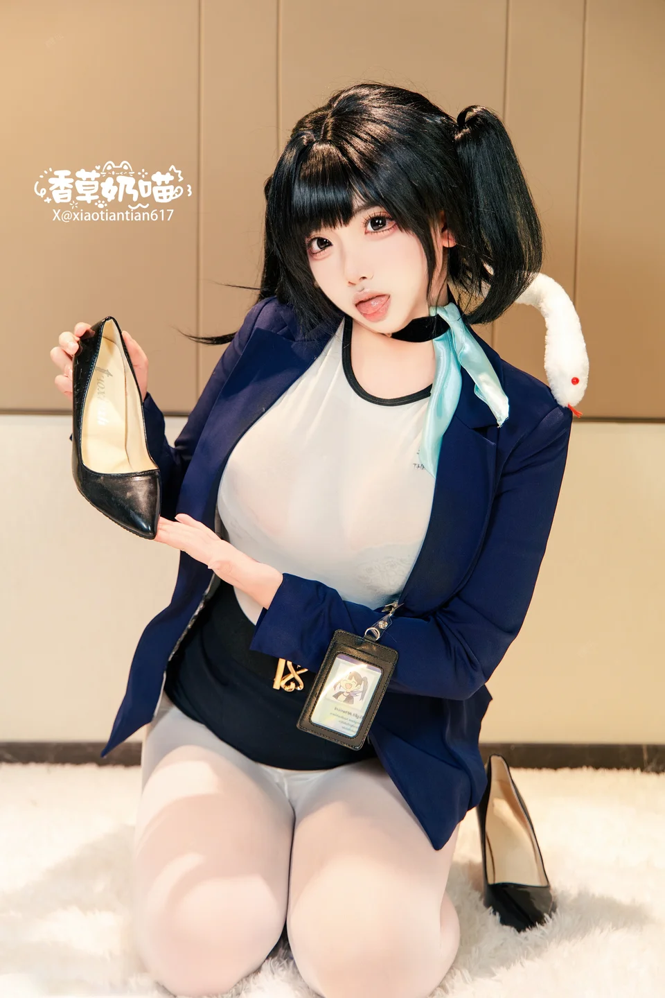 香草奶喵 - No.005 索拉 [136P,22V-2.36GB] tg@simisebaisi 【丝足阁】015.webp